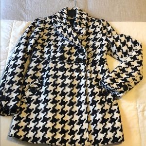 Houndstooth Peacoat